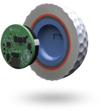 The world’s first smart golf ball released by Graff Golf in 2018